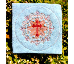 Stickdatei -  Mandala Kreuz